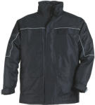 Coverguard Ripstop szakadásbiztos munkavédelmi kabát fekete színben (5RIPNS)