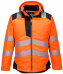 Portwest T400 PW3 Hi-Vis télikabát narancs/fekete színben (T400OBRM)