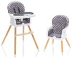 Fillikid Scaun inalt pentru masa Paul Star Grey Fillikid (BG102-41) - exclusivmag Scaun de masa bebelusi, inaltator