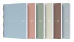 OXFORD Caiet cu spirala A4, OXFORD My Rec"Up, 50 file-90g/mp, Scribzee, hartie reciclata-mate-asortate (OX-400154145)
