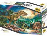 Prime 3D - Puzzle Tiranosaur 3D - 1 000 piese Puzzle
