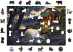 Wooden City - Puzzle Seara la Lakehouse 505 - 500 piese Puzzle