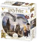 Prime 3D - Puzzle Harry Potter: Castelul Hogwarts și Hedwig 3D - 500 piese Puzzle