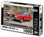 Retro cars - Puzzle Škoda 120 GLS (1978) - 1 000 piese Puzzle