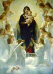 Enjoy - Puzzle William Bouguereau: Fecioara cu îngeri - 1 000 piese Puzzle