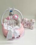 MyKids Babynest Plush MyKids 0114 Bunny Pink (00086379) - bebershop