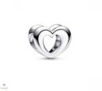 Pandora nyitott szív charm - 792492C00