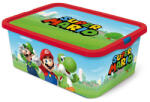Stor Super Mario műanyag játéktároló doboz - 13 literes (JVL-STF09595)