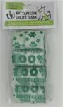 Poly-Pack Lebomló kutyapiszok zacskó kukoricakeményítőből - 4 tekercs/csom (80 db)