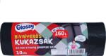 Glossy Bivalyerős kukazsák, újrahasznosított - 160 liter, 10 db