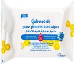 Johnson's Pure Protect Kids nedves törlőkendő 25db-os Nigella&Honey