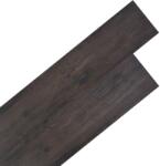 vidaXL Plăci de pardoseală, maro închis, 4, 46 m2, 3 mm, PVC (146597)