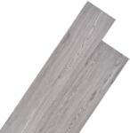 vidaXL Plăci de pardoseală, gri închis, 4, 46 m2, 3 mm, PVC (146596)