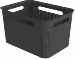 Rotho Tárolódoboz BRISEN 16 L műanyag fekete (1023908080)