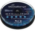 MediaRange Blu-Ray MediaRange BD-R Dual Layer 50Gb 6X (tipărit) - 10 bucăți în ax