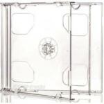  CD-BOX Single cu tavă de cristal (CD clear clear)