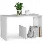 Akord Furniture Dohányzóasztal - Akord Furniture (80 cm) - fehér