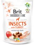 Brit Care Dog Crunchy Cracker Insects with Turkey and Apples 200g - falatozoo
