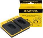 Patona Panasonic DMW-BLK22 Patona dupla USB-s fényképezőgép akkumulátor töltő (191697) (PATONA_DUPLA_USB_DMW_BLK22)