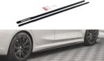 Maxton Design BMW G20 G21 M-pack 2018-2022 Maxton Design lakkozott fekete küszöb spoiler V2