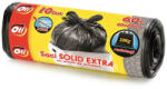 OTI Saci menaj Solid Extra 60 litri, negru, 10 buc/rola (020303D)