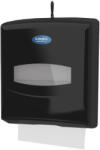 Limpio Dispenser prosoape pliate, plastic, negru (DP1000ZBD)