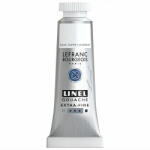 Lefranc Bourgeois L&B Linel extra fine gouache festék, 14 ml - 012, super hiding white