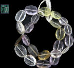  Cuart Mixt Margele Pietre Semipretioase Oval Fatetat - 13-18 x 10-13 mm