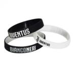  Juventus 3 darabos gumi karkötő Rubber bracelet - adult (51149)