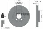 TEXTAR Disc frana TEXTAR PRO 92295003 (92295003)
