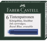 Faber-Castell tintapatron standard 6db kék