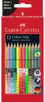 Faber-Castell Grip színesceruza 12db pasztell+neon+metallic