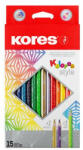 Kores színesceruza Kolores Style 15db