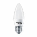 TED Electric Bec LED lumanare E27 230V 7W 6400K C37 530lm TED001214 (A0057521)