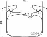 BREMBO set placute frana, frana disc BREMBO PRIME LINE P 06 096 (P 06 096)