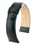 Hirsch Kansas Fekete óraszíj - 20mm / XL - 120/100mm