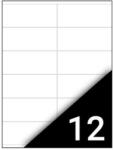 Fortuna Etikett FORTUNA 105x48mm univerzális 1200 címke/doboz 100 ív/doboz (01.01302) - fotoland