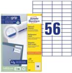 Avery Etikett AVERY 3668 52, 5x21, 2mm univerzális 5600 címke/doboz 100 ív/doboz (3668) - fotoland