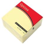 Optima Öntapadós jegyzet OPTIMA 75x75mm sárga 450 lap (22916B) - fotoland