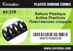 CERRATUS Iratspirál műanyag CERRATUS 45mm fekete - fotoland