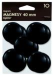 Grand Táblamágnes GRAND 40 mm fekete 10 darabos (130-1700) - fotoland