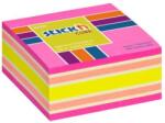 STICK N Öntapadó jegyzettömb STICK`N 76x76mm neon rózsaszín mix 400 lap (21536) - fotoland