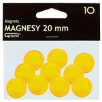 Grand Táblamágnes GRAND 20mm sárga 10 darabos (130-1691) - fotoland