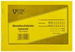 Vectraline Nyomtatvány anyagbevételezési bizonylat VECTRALINE A/5 fekvő 25x4 lapos 8 tételes (B12-111/V) - fotoland