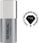 Semilac T19 Top No Wipe White Sprinkles 7 ml