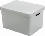 Keter DOTS L méretű dekor tároló láda, szürke 246070 (04711-F52) (246070)