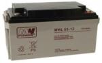 MW Power Acumulator AGM 12V 65AH, stationar fara intretinere, Lungime 35cm, latime16cm, inaltime 18cm, greutate 21Kg (BAT12V65)