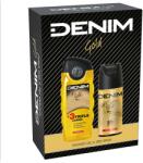 Denim Ajándékcsomag - Gold Tusfürdő 250ml+Deo Spray 150ml