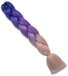 CODA'S Hair Rainbow Műhaj 120cm, 100gr/csomag - Kék-Lila-Rózsa
