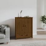 vidaXL Servantă, maro miere, 83x41, 5x100 cm, lemn masiv de pin (823517) Comoda